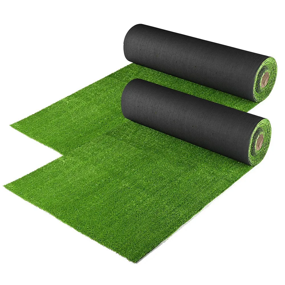 33'x6' Artificial Grass Turf Synthetic Pet Turf Roll 3/8" Thick