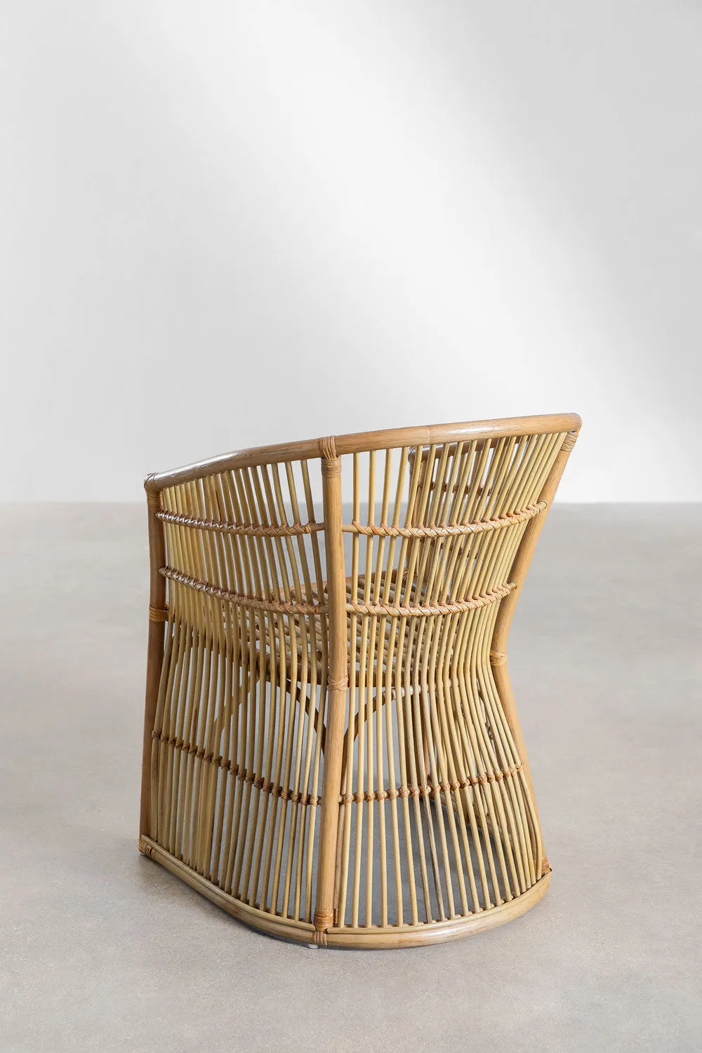 Cane chairs for Lounge | Bamboo Chairs for garden - Mahika