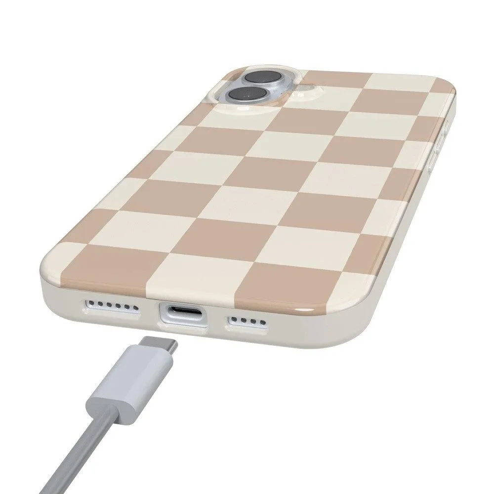 Fit Check | Neutral Checkerboard Case