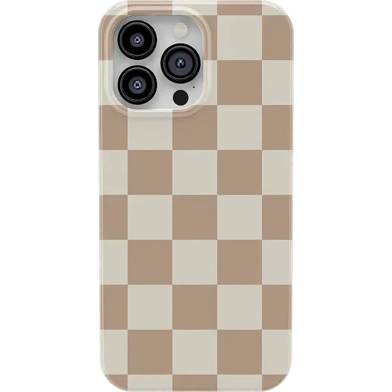 Fit Check | Neutral Checkerboard Case