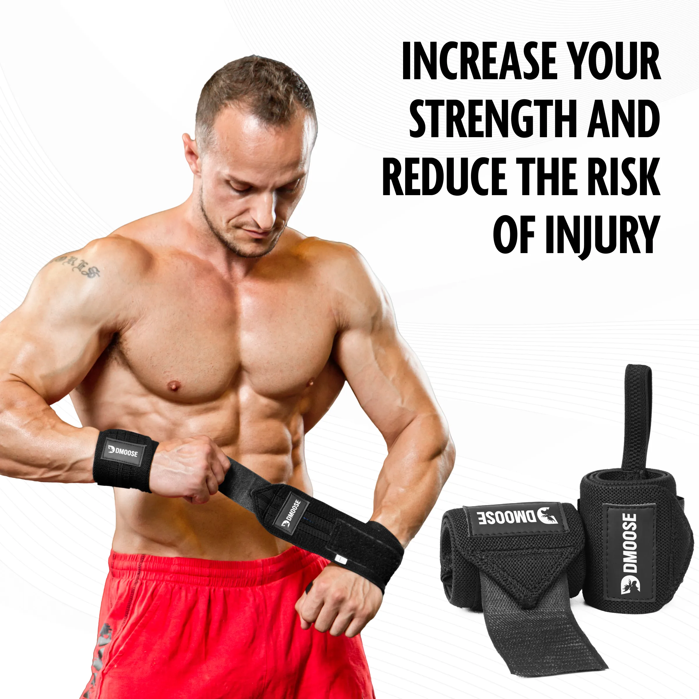 Wrist Wraps for Weightlifting